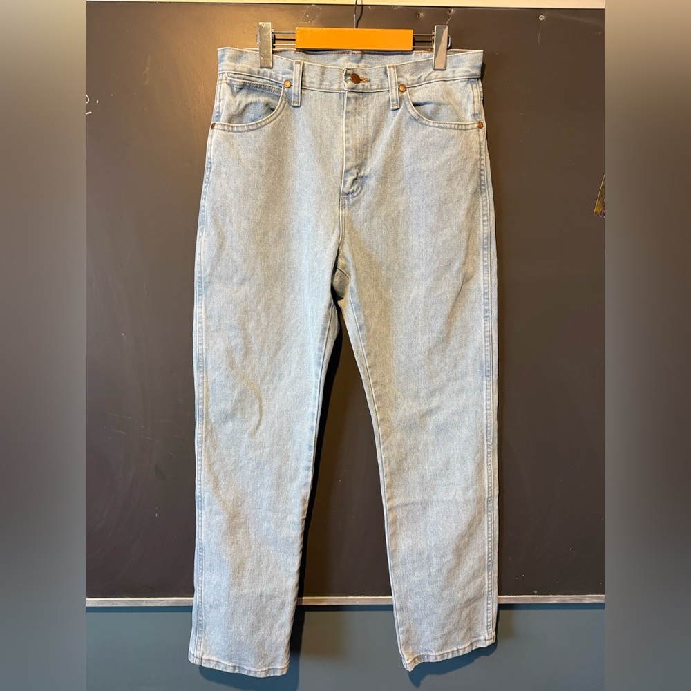 Wrangler Light Blue Straight Leg Jeans